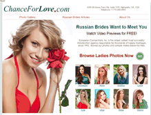 Tablet Screenshot of fr.chanceforlove.com