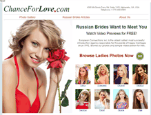 Tablet Screenshot of de.chanceforlove.com
